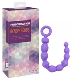 Анальний ланцюжок Chisa Novelties Fun Creation Bendy Beads колір фіолетовий (20100017000000000) - зображення 3