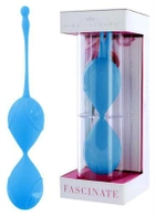 Вагінальні кульки Vibe Therapy Fascinate Balls колір блакитний (08080008000000000) - зображення 1