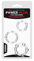 Набор эрекционных колец Lovetoy Power Plus Triple Beaded Ring Set (22231000000000000) - изображение 8