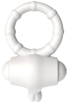 Ерекційне кільце зі стимулятором клітора Power Clit Cockring Thriller колір білий (16881004000000000) - зображення 4