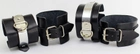 Комплект наручників і поножі Scappa з металевими пластинами розмір M (21674000008000000) - зображення 1