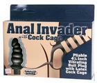 Анальний вібратор Anal Invader Cock Cage (02596000000000000) - зображення 1