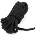 Бондажная веревка Fetish Bondage Rope 10м цвет черный (18950005000000000) - изображение 3