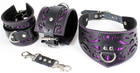 Чорно-фіолетовий комплект ажурний Scappa в стилі бароко розмір S (21683000005000000) - зображення 6