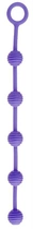 Анальная цепочка Delight Throb Anal Beads 10 inch цвет фиолетовый (14588017000000000) - изображение 2