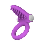 Ерекційне кільце X-Basic Tongue Silicone Cockring колір фіолетовий (12558017000000000) - зображення 4