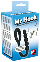Ерекційне кільце зі стимулятором простати Mr. Hook Cockring With P-point Stimulator (17507000000000000) - зображення 5