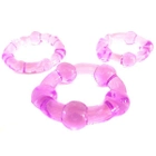 Набор из трех гелевых эрекционных колец Stay Hard цвет фиолетовый (00843017000000000) - изображение 1