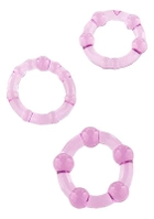Набор из трех гелевых эрекционных колец Stay Hard цвет фиолетовый (00843017000000000) - изображение 3