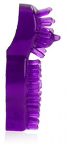 Гелевая насадка на пенис для стимуляции клитора Super Stretch цвет фиолетовый (00826017000000000) - изображение 4