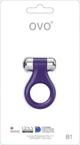 Ерекційне кільце з вібрацією OVO B1 колір фіолетовий (12388017000000000) - зображення 4