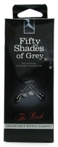 Зажимы для сосков Fifty Shades of Grey The Pinch Adjustable Nipple Clamps (16141000000000000) - изображение 8