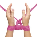Бондажная веревка Fetish Bondage Rope 10м цвет розовый (18950016000000000) - зображення 5