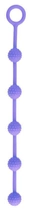 Анальний ланцюжок Delight Throb Anal Spiked Beads 10 inch колір фіолетовий (+14589017000000000) - зображення 1