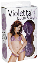 Мастурбатор Violettas Mouth&Vagina Mastur (07646000000000000) - зображення 5