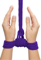 Бондажная веревка Fetish Bondage Rope 10м цвет фиолетовый (18950017000000000) - изображение 5