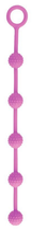 Анальний ланцюжок Delight Throb Anal Spiked Beads 10 inch колір рожевий (+14589016000000000) - зображення 1