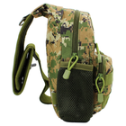 Рюкзак тактический на одно плечо AOKALI Outdoor A14 2L Camouflage Green (SKU_5368-16909) - изображение 3