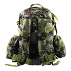 Рюкзак тактичний +3 підсумки AOKALI Outdoor B08 75L Camouflage Green (SKU_5367-16918) - зображення 3