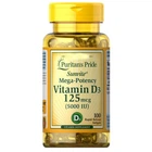 Вітаміни Puritans Pride Vitamin D3 125 мкг 5000 IU 100 капсул