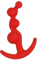 Анальный стимулятор Lovetoy Lure Me Silicone Anal Plug, 11,4 см цвет красный (16874015000000000) - изображение 1