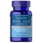 Витамины Puritan's Pride Hair, Skin Nails One Per Day Formula 2500 мг Биотина 30 капсул