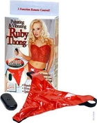 Трусики с вибрацией Vibrating ruby thong (03678000000000000) - изображение 6