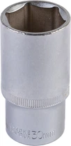 Насадка торцева Mastertool 6-гранна подовжена 1/2" 30 мм CRV 78-0530