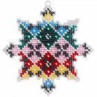Набор для вышивки бисером на пластиковой основе Снежинка Wonderland Craft FLPL-034