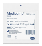 Серветки з нетканого матеріалу Medicomp® extra 7,5см х 7,5см 2шт - зображення 3