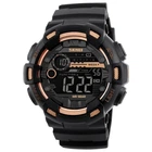 Чоловічий годинник Skmei Champion 1243 чорні з золотим