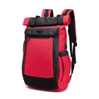 Рюкзак Роллтоп OZUKO RollTop 9066 красный