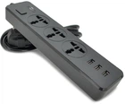 Сетевой фильтр Voltronic ТВ-Т13, 3 розетки + 3 USB, 2 м (2000000197425)