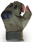 Перчатки без пальців штурмові тактичні чоловічі (AC-7311-Green-XL) - зображення 6