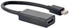 Адаптер-переходник Mini DisplayPort на HDMI Cablexpert A-mDPM-HDMIF4K-01