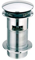Донный клапан для раковины McALPINE с переливом 50 мм х 1 1/4" DW60-CB хром (5036484507921)