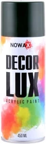 Акриловая спрей-краска Nowax DecorLux 450 мл Зеленый мох (MOSS GREEN/RAL6005) (NX48030)