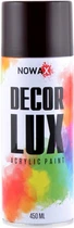 Акрилова спрей-фарба Nowax DecorLux 450 мл Червоне вино (WINE RED/RAL3005) (NX48025)