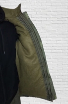 Куртка зимова до -20 Mavens "Хакі НГУ", з липучками для шевронів, куртка бушлат для полювання та риболовлі, розмір 52 - зображення 3