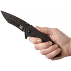 Нож складной SKIF Griffin II BSW (длина: 218мм, лезвие: 94мм, черное), черный - изображение 3