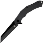 Нож складной SKIF Eagle BSW (длина: 230мм, лезвие: 95мм, черное), черный - зображення 1
