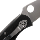 Ніж складаний Spyderco Persistence (довжина: 173мм, лезо: 70мм), чорний - зображення 5