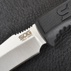 Нож фиксированный SOG Field Knife (длина: 216мм, лезвие: 102мм, сатин) - изображение 4