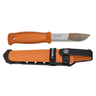 Нож фиксированный Mora Kansbol Multi-Mount (длина: 228мм, лезвие: 109мм), оранжевый, ножны пластик - изображение 3