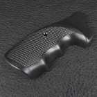 Накладки на револьвер под патрон флобера PROFI, пластик черный - изображение 3