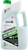 Антифриз Nowax Green G11 5 кг Зелений (NX05003)