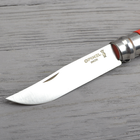 Нож складной Opinel №8 Trekking (длина: 195мм, лезвие: 85мм), красный - изображение 3