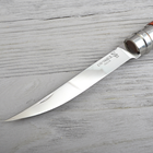 Нож складной Opinel Effiles №10 (длина: 225мм, лезвие: 100мм), дерево бубинга - изображение 4