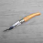 Нож складной Opinel Effiles №8 (длина: 190мм, лезвие: 80мм), дерево оливковое - изображение 3