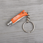 2 в 1 - нож складной + брелок Opinel Keychain №2 Inox (длина: 80мм, лезвие: 35мм), оранжевый - изображение 6